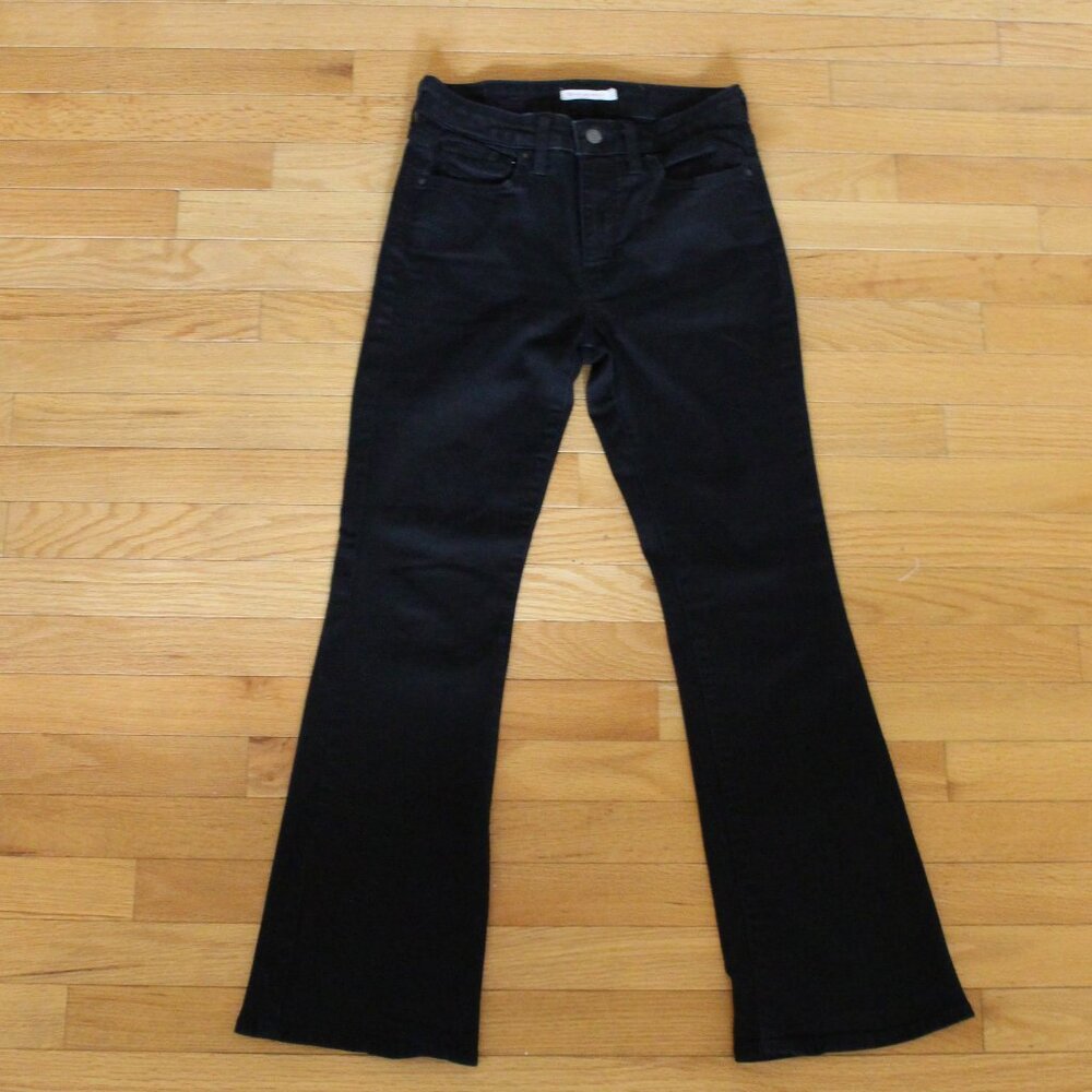 Levi's Black Boot Cut High Waisted Women's Jeans